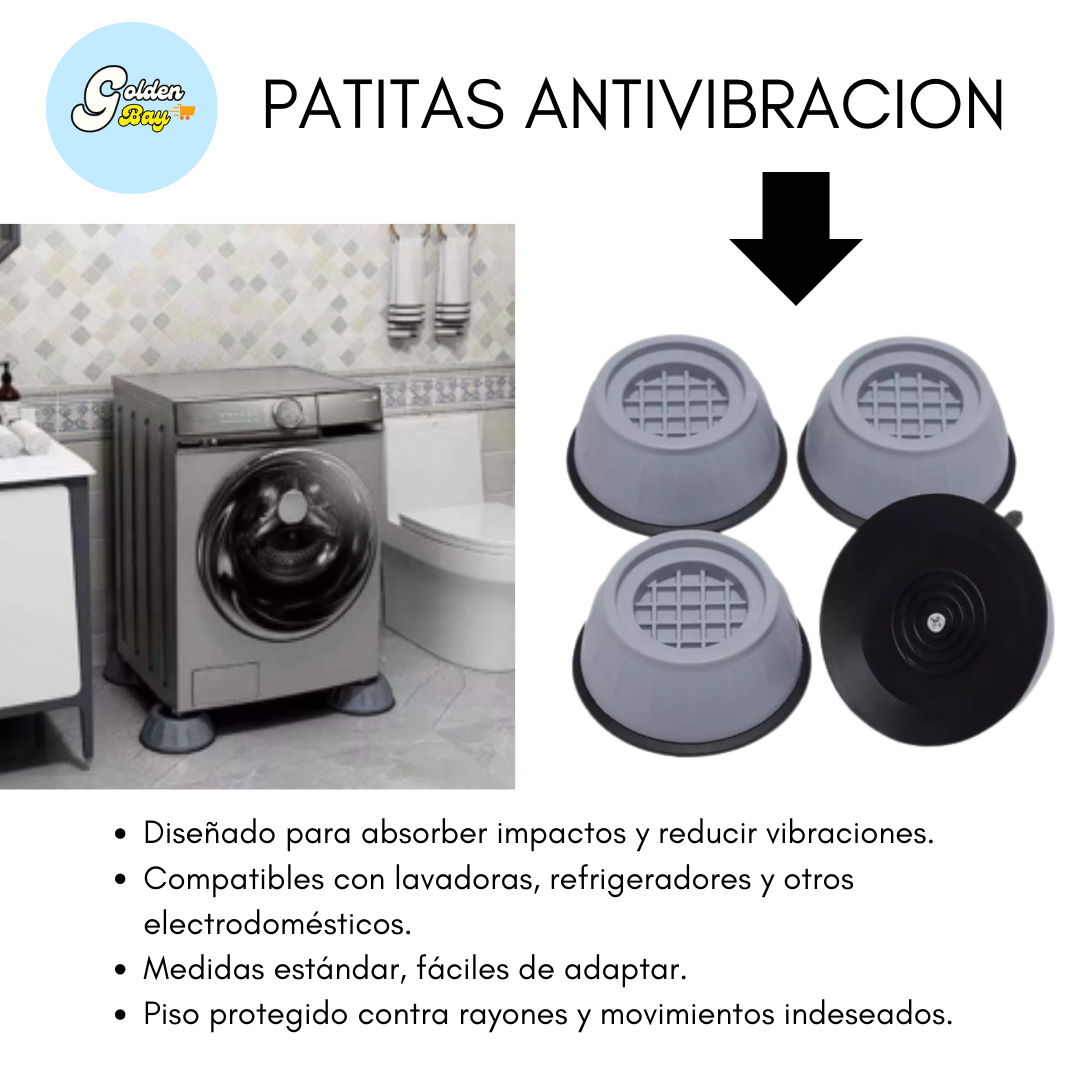 Niveladores Antivibración 🔇